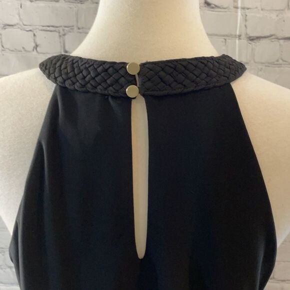 🌺White House Black Market Black Dress Sz Sm NWT - Picture 6 of 8